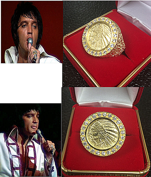 ELVIS COIN RING